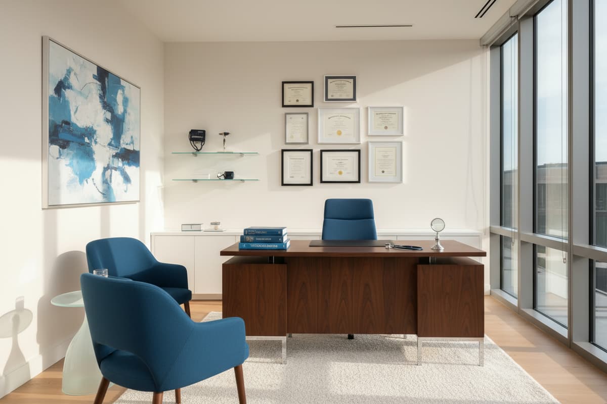 Cabinet d'hypnothérapie professionnel et apaisant