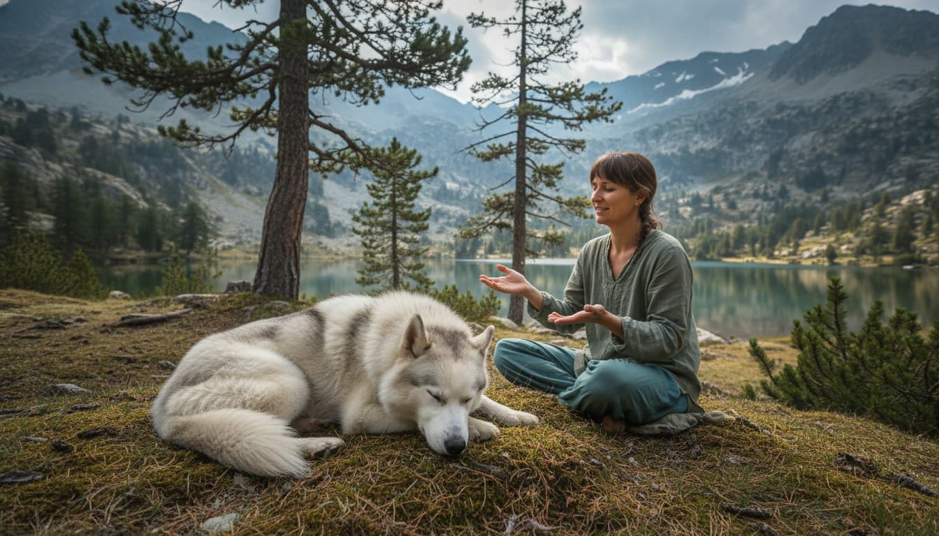 hypnose-gestion-stress-chien-de-traineau-pyrenees